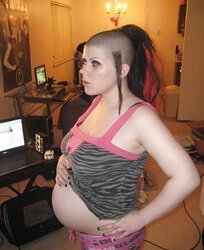 Preggo whores..