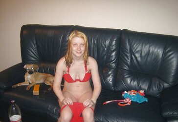 Lil' in bathing suit