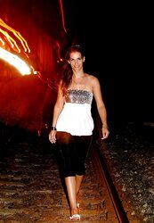 Sate spunk on her pictures