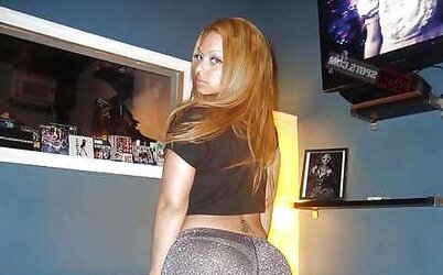 Hefty white pearly gigantic bootie