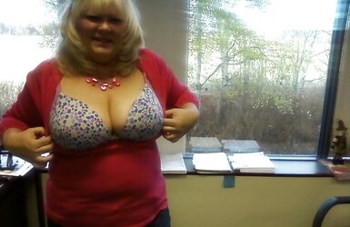 More mature granny selfshot giant mounds