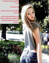 Female Dom captions german mostly teenager