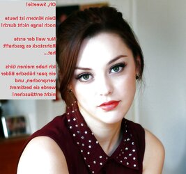 Female Dom captions german mostly teenager
