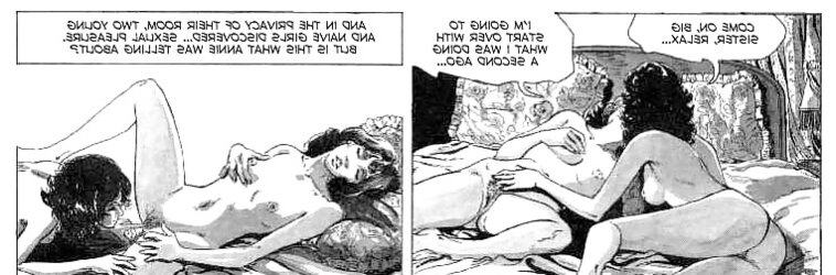 Erotic Comic Art 22 - Aunt Paulines Secret