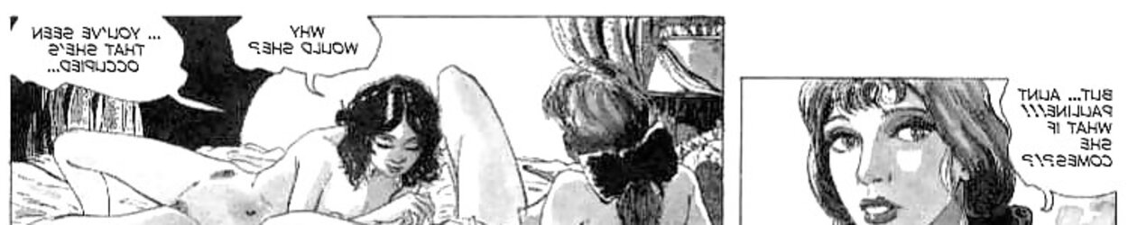 Erotic Comic Art 22 - Aunt Paulines Secret