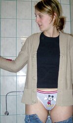 Gals likes to demonstrate undies I