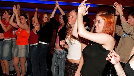 Lots of nymphs partying with men