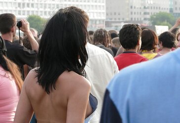 All without bra 70.