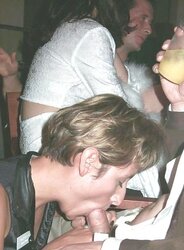 Deep-Throating In Public