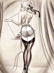 Vintage Pinups Bill Ward