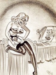 Vintage Pinups Bill Ward