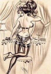 Vintage Pinups Bill Ward