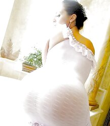 Adorable enormous backside plumper