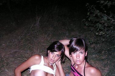 2 super hot Inexperienced Damsels Showing