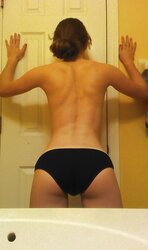 Splendid sporty gal like to be exhibitionistic