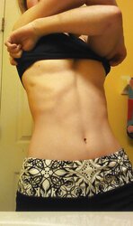 Splendid sporty gal like to be exhibitionistic