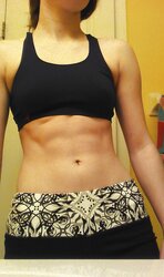 Splendid sporty gal like to be exhibitionistic