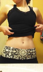 Splendid sporty gal like to be exhibitionistic