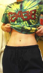 Splendid sporty gal like to be exhibitionistic