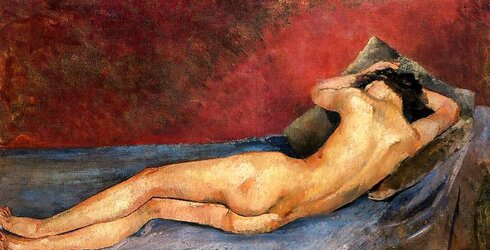Painted Ero and Porn Art trio - Balthus