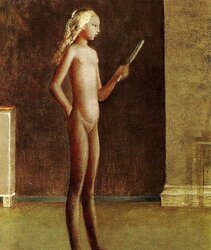 Painted Ero and Porn Art trio - Balthus