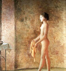 Painted Ero and Porn Art trio - Balthus