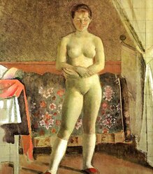 Painted Ero and Porn Art trio - Balthus