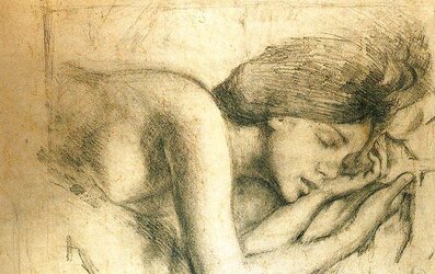 Painted Ero and Porn Art trio - Balthus