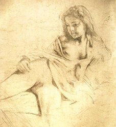 Painted Ero and Porn Art trio - Balthus