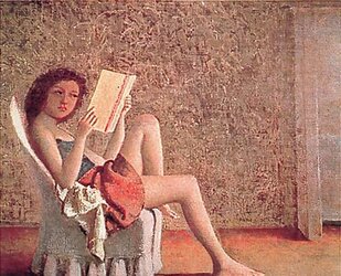 Painted Ero and Porn Art trio - Balthus