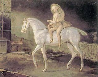 Painted Ero and Porn Art trio - Balthus