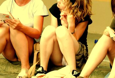 Mother and not her Daughter Upskirt Voyeur