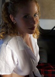 KIRA - THE REMARKABLE HUGE-TITTED REDHEAD IV