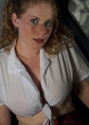 KIRA - THE REMARKABLE HUGE-TITTED REDHEAD IV