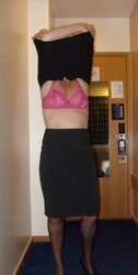 Undressing wifey (Hotel)