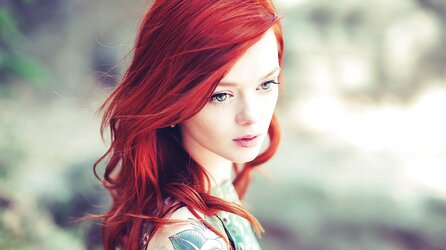 Lass sexy ginger