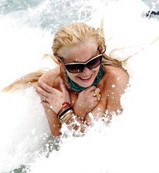 Lindsay Lohan ... Melons On The River