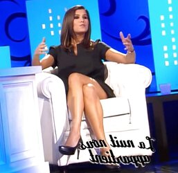 Karine Ferri French TV Presenter with fantastic gams