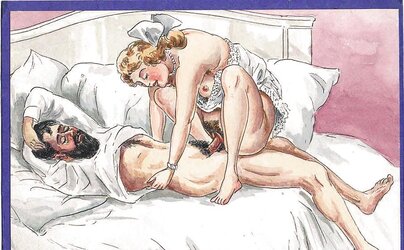 Thematic Drawn Porn Art 27 - German Pornographic Album
