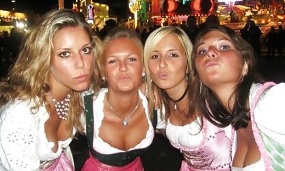HEISSE NUTTEN IM DIRNDL