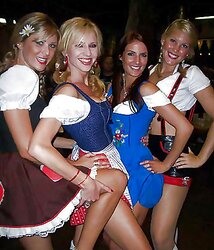 HEISSE NUTTEN IM DIRNDL
