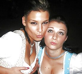 HEISSE NUTTEN IM DIRNDL