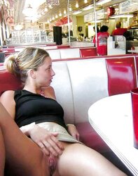 Upskirt No Undies #rec Fledgling showcasing labia Public Bareness