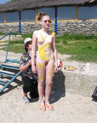 Naturist Pics I enjoy nineteen Bod painting