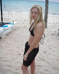 MICRO BATHING SUIT - This Damsel is so jaw-dropping !!!