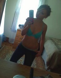 Youthfull teenager selfshots