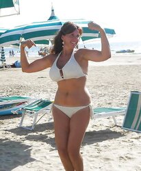 Your mom in a swimsuit