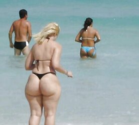 Your mom in a swimsuit