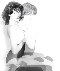Ebony and White 937! (Tasteful Bare Lady trio)