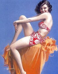Vintage Pinups Rolf Armstrong